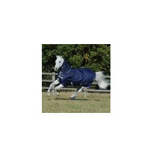 Derka Padokowa Full Neck Freedom Turnout Navy/SIlver Bucas