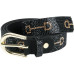 Pasek z Diamencikami Denici Cavalli Navy/RoseGold Harry's Horse