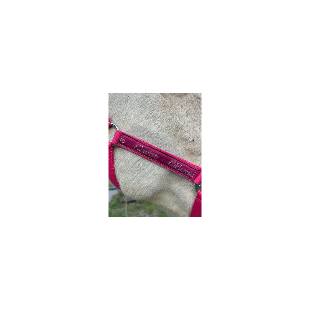 Kantar z Futerkiem Logo Pink&Black HiHorse