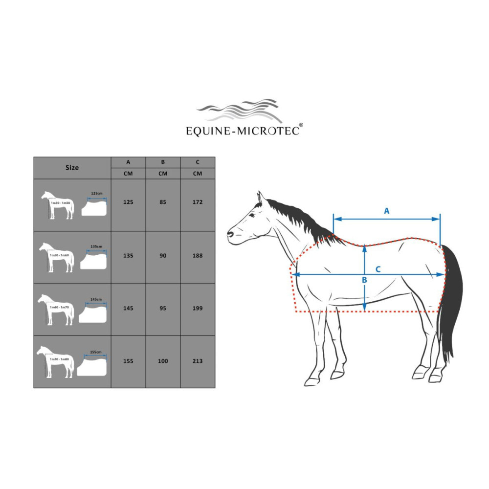 Derka Przeciwwiatrowa Oxford Equine Microtec