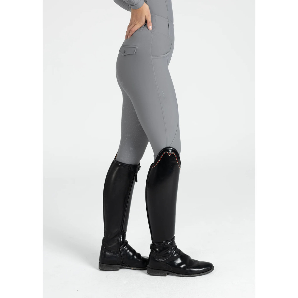 Legginsy Jeździeckie Pro Riding (Titanium) Maximilian Equestrian