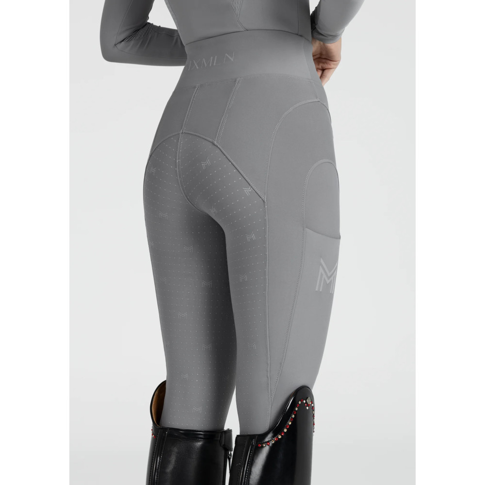 Legginsy Jeździeckie Outline (Titanium) Maximilian Equestrian