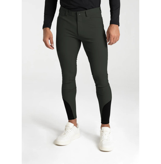 Bryczesy Męskie Performance (Hunter Green) Maximilian Equestrian