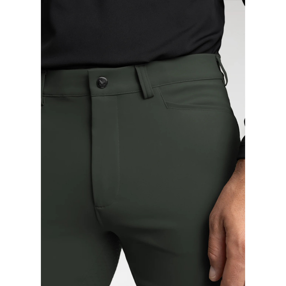 Bryczesy Męskie Performance (Hunter Green) Maximilian Equestrian