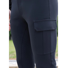 Męskie Bryczesy Advance (Navy) Maximilian Equestrian