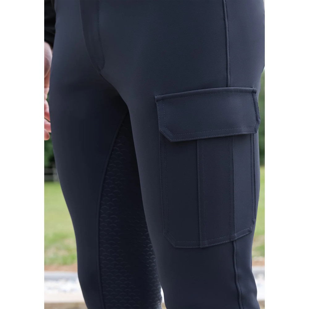 Męskie Bryczesy Advance (Navy) Maximilian Equestrian