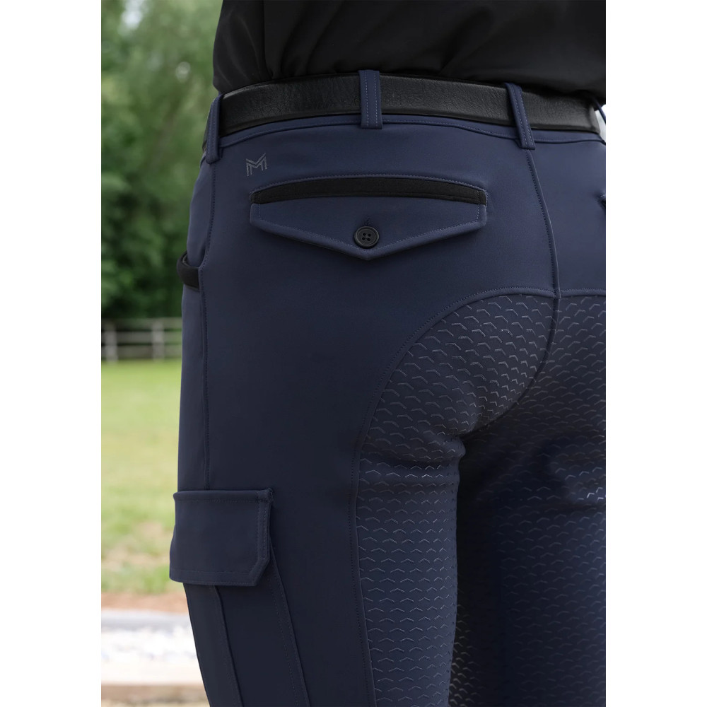 Męskie Bryczesy Advance (Navy) Maximilian Equestrian