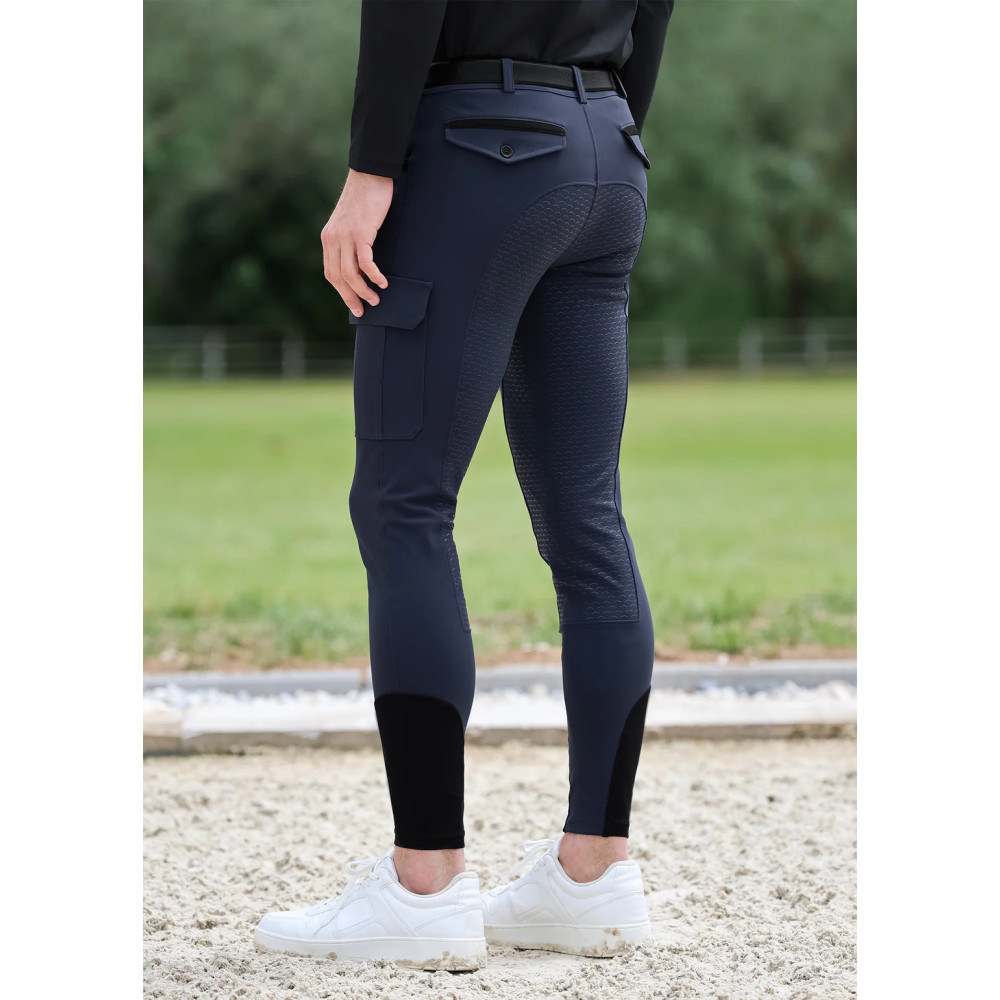 Męskie Bryczesy Advance (Navy) Maximilian Equestrian