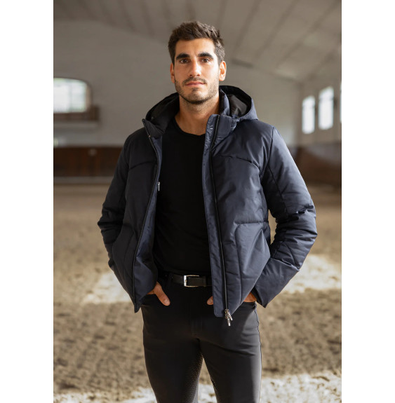 Kurtka Zimowa Elan Puffer (Navy) Maximilian Equestrian