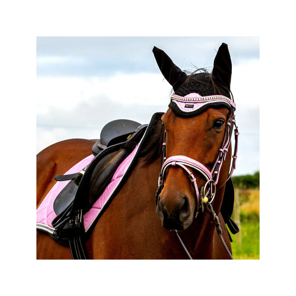 Brokatowe Ogłowie Blush Ponyo