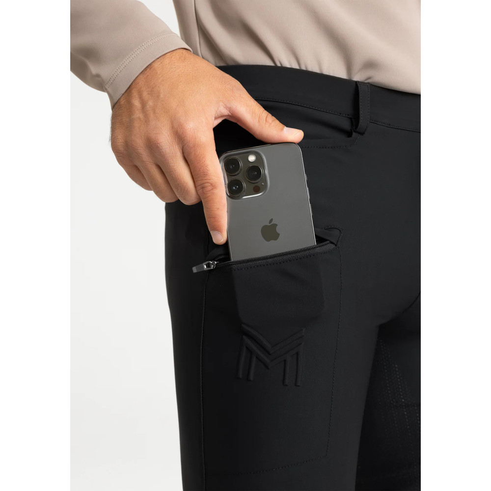 Bryczesy Męskie Motion (Black) Maximilian Equestrian