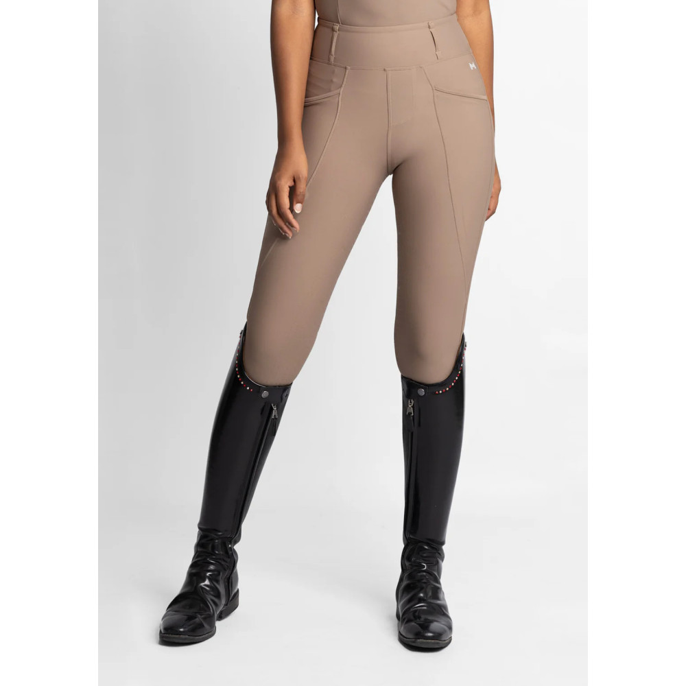 Legginsy Jeździeckie Pro Riding (Nougat) Maximilian Equestrian