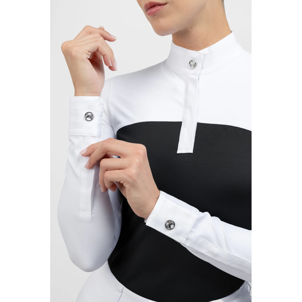 Koszula Konkursowa Era z Długim Rękawem (Black) Maximilian Equestrian