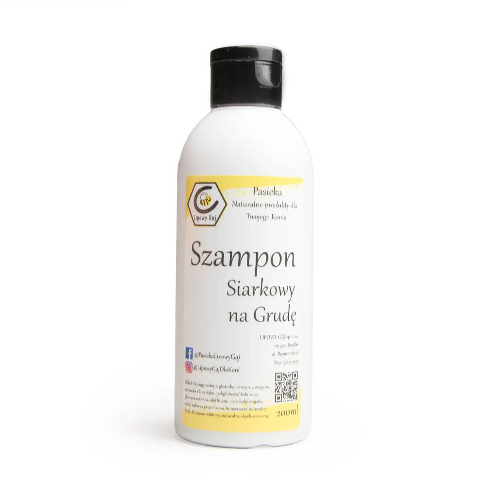 Szampon Siarkowy na Grudę Lipowy Gaj