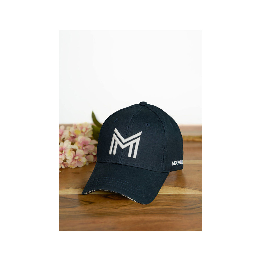 Czapka z Daszkiem (Navy/White) Maximiliana Equestrian