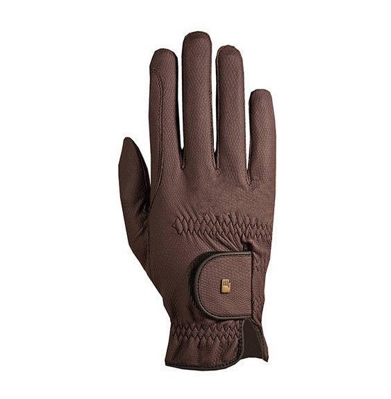 Rękawiczki Jeździeckie Grip Brown Roeckl