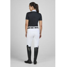 Koszula Konkursowa z Krótkim Rękawem Black Sports25 Pikeur