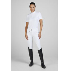 Koszulka Konkursowa z Krótkim Rękawem White Sports25 Pikeur