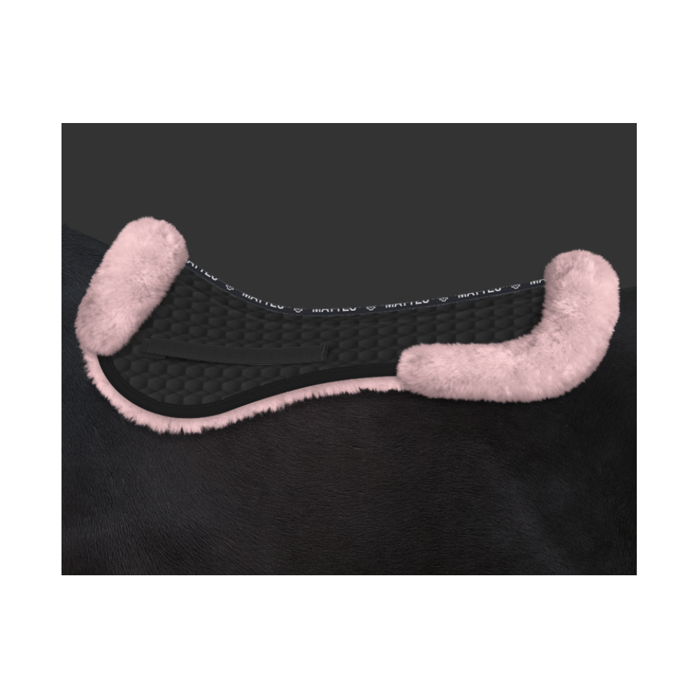 Podkładka Korekcyjna z Futrem Black/Rose od HiHorse Mattes