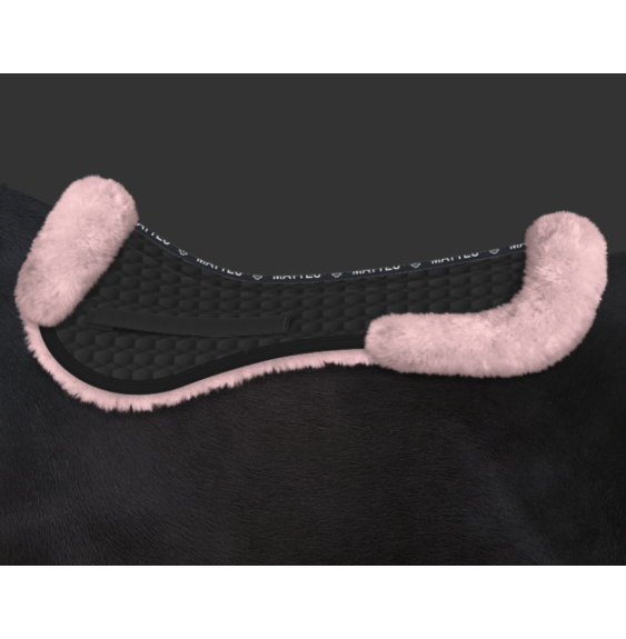 Podkładka Korekcyjna z Futrem Black/Rose od HiHorse Mattes