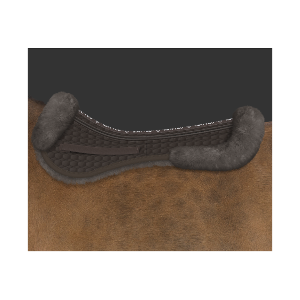 Podkładka Korekcyjna z Futrem Brown/Brown od HiHorse Mattes