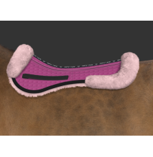 Podkładka z Futrem Rose/Black/Fuchsia od HiHorse  Mattes