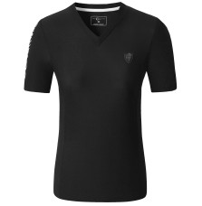 Koszulka z Krótkim Rękawem S/S 2025 Black Covalliero