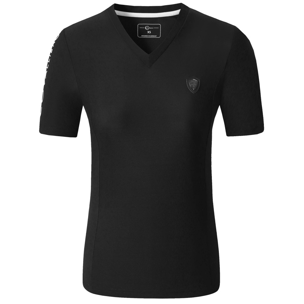 Koszulka z Krótkim Rękawem S/S 2025 Black Covalliero