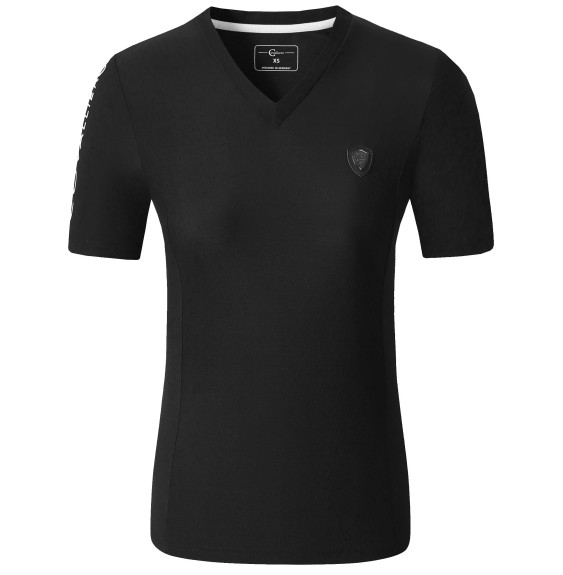 Koszulka z Krótkim Rękawem S/S 2025 Black Covalliero