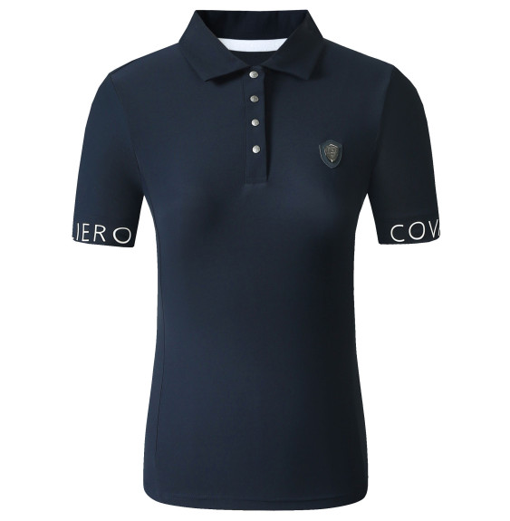 Koszulka Polo z Krótkim Rękawem S/S 2025 Dark Navy Covalliero