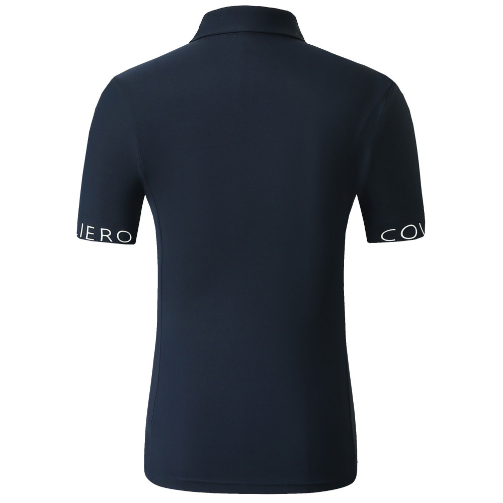 Koszulka Polo z Krótkim Rękawem S/S 2025 Dark Navy Covalliero