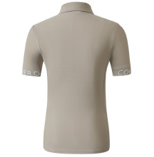 Koszulka Polo z Krótkim Rękawem S/S 2025 Beige Covalliero