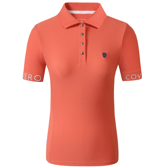 Koszulka Polo z Krótkim Rękawem S/S 2025 Coral Covalliero