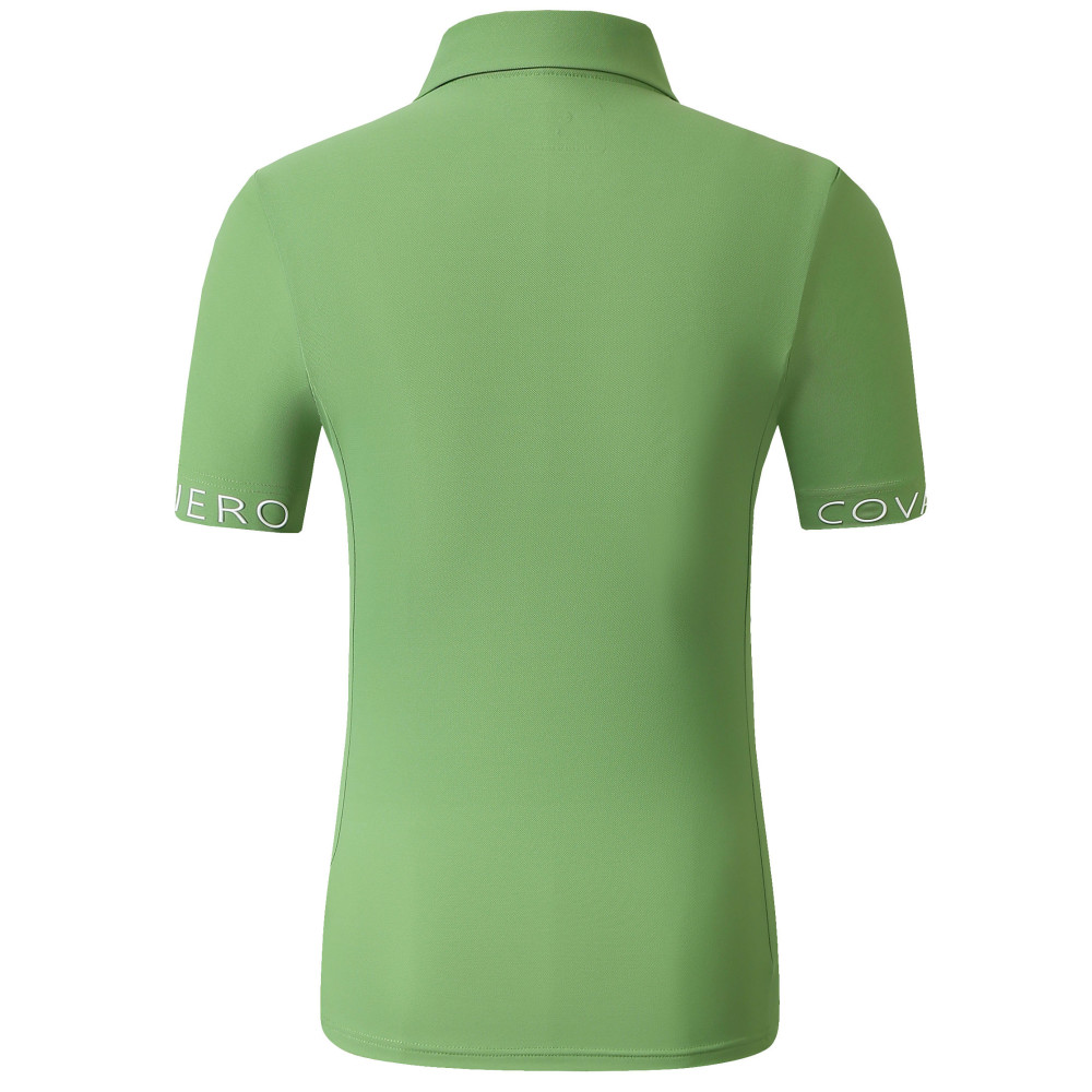 Koszulka Polo z Krótkim Rękawem S/S 2025 Green Covalliero