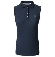 Koszulka Polo Bez Rękawów S/S 2025 Dark Navy Covalliero