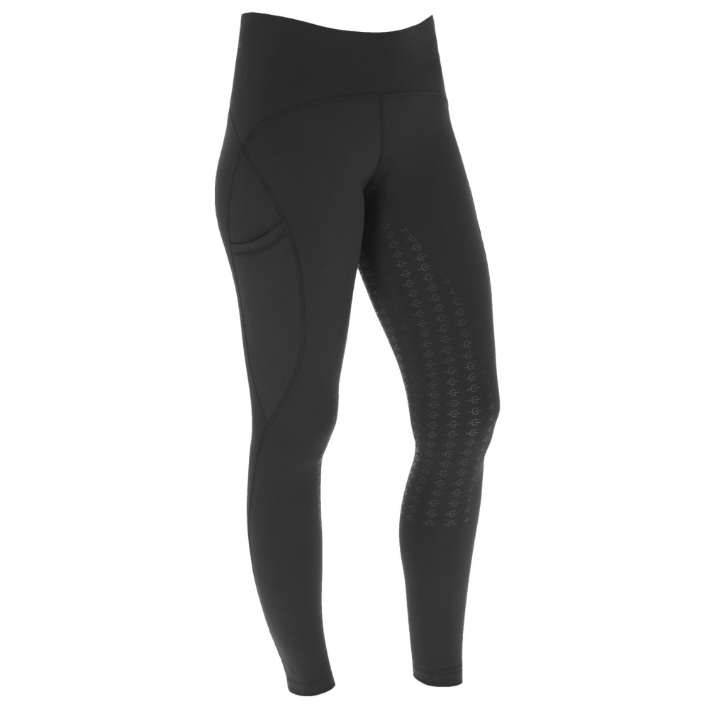 Legginsy Jeździeckie S/S 2025 Młodzieżowe Black Covalliero