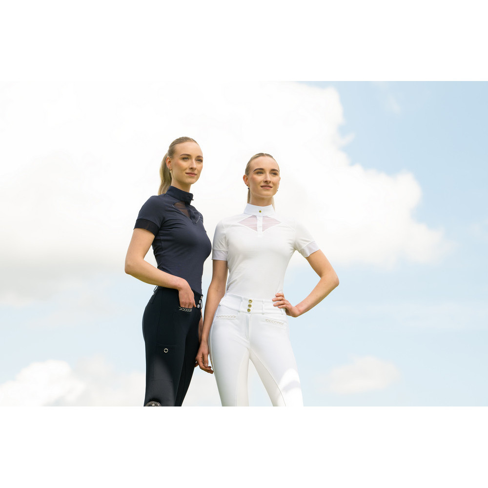 Koszulka Konkursowa Pique White Sports 2025 Pikeur