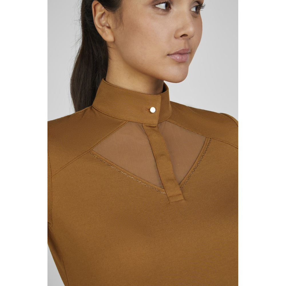 Koszulka Konkursowa Pique Golden Carmel Sports 2025 Pikeur