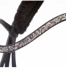 Ogłowie Lakierowane Ivella Kavalkade