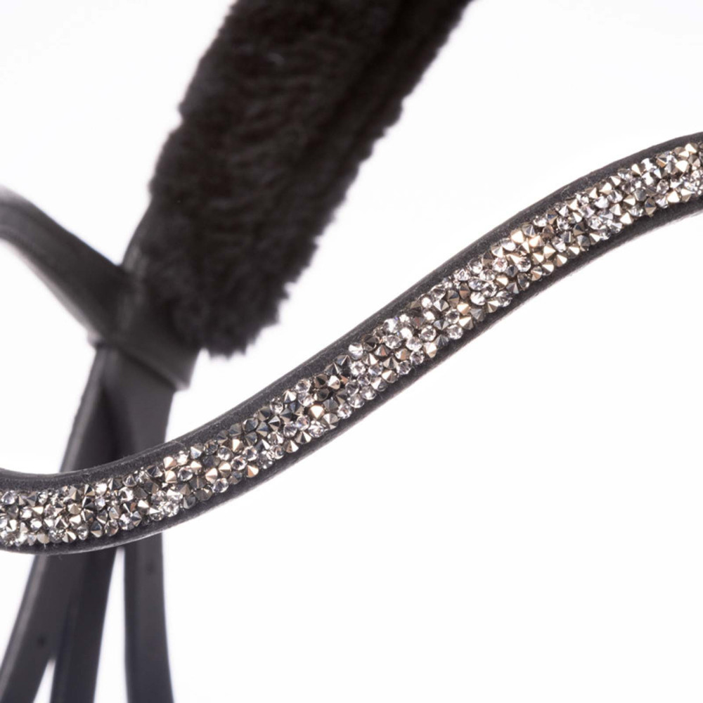 Ogłowie Lakierowane Ivella Kavalkade