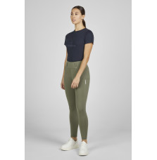 Legginsy Jeździeckie Flex Full Grip Classic Sports 25 Dusty Olive Eskadron