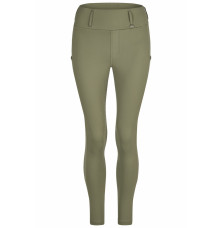 Legginsy Jeździeckie Flex Full Grip Classic Sports 25 Dusty Olive Eskadron