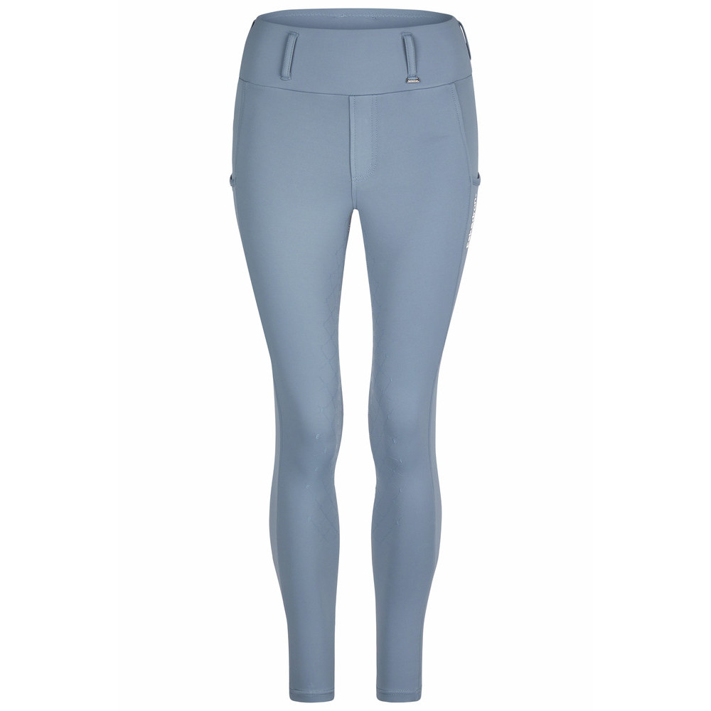 Legginsy Jeździeckie Flex Full Grip Classic Sports 25 Steel Blue Eskadron
