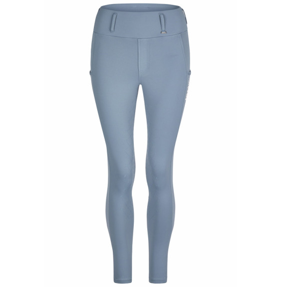 Legginsy Jeździeckie Flex Full Grip Classic Sports 25 Steel Blue Eskadron