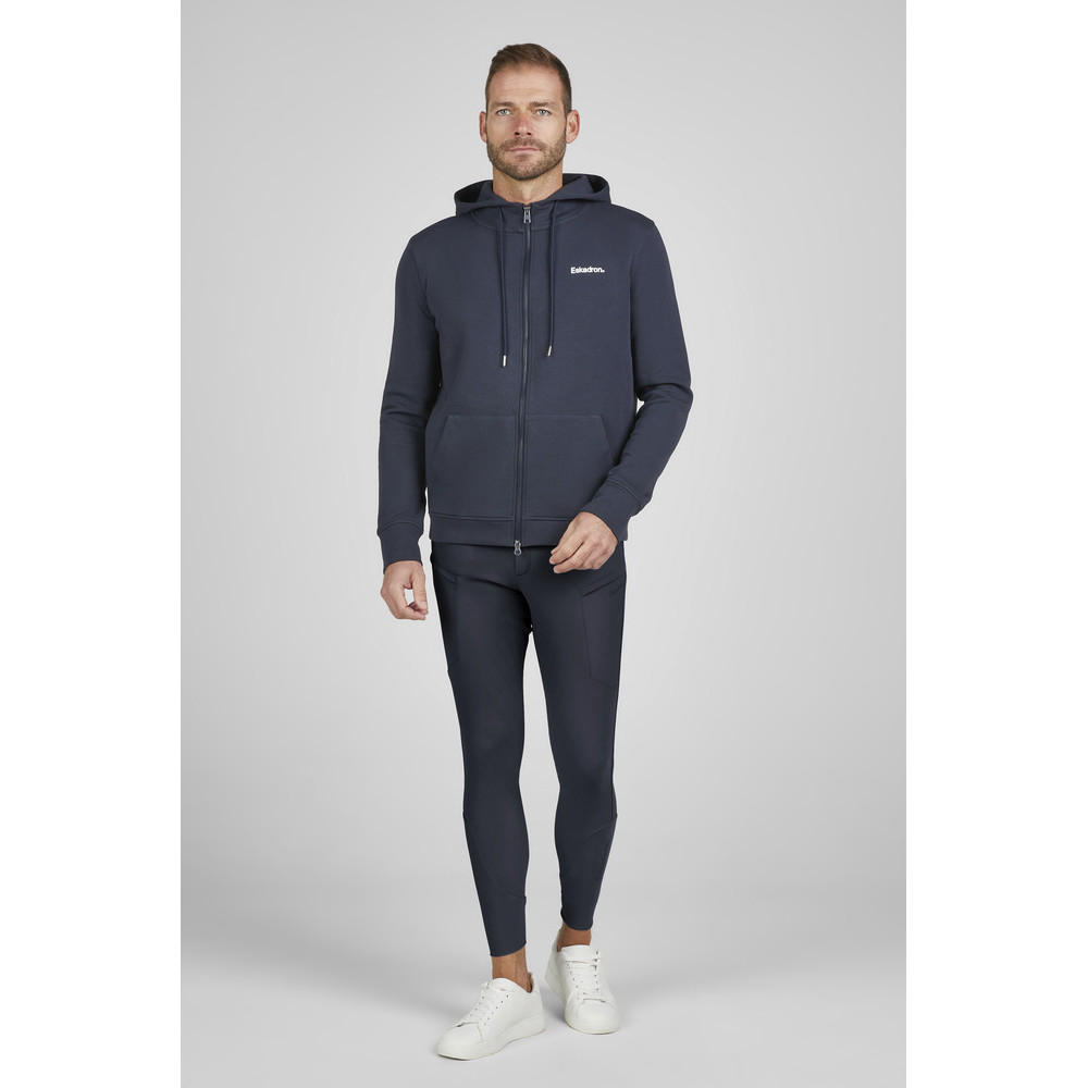 Męska Bluza Zip-Hood Classic Sports 25 Navy Eskadron