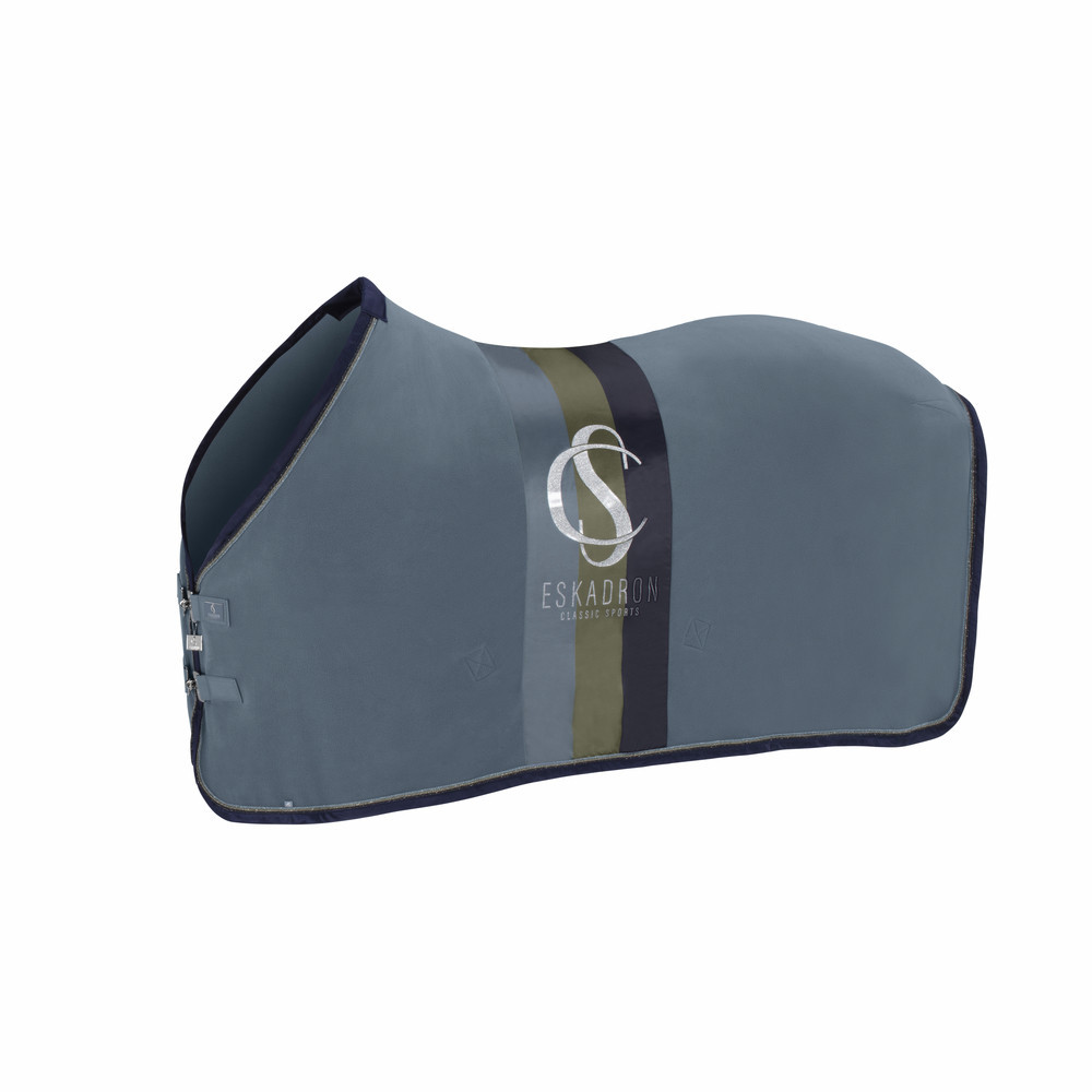 Derka Polarowa Fleece Stripe Classic Sport 25 Steel Blue Eskadron