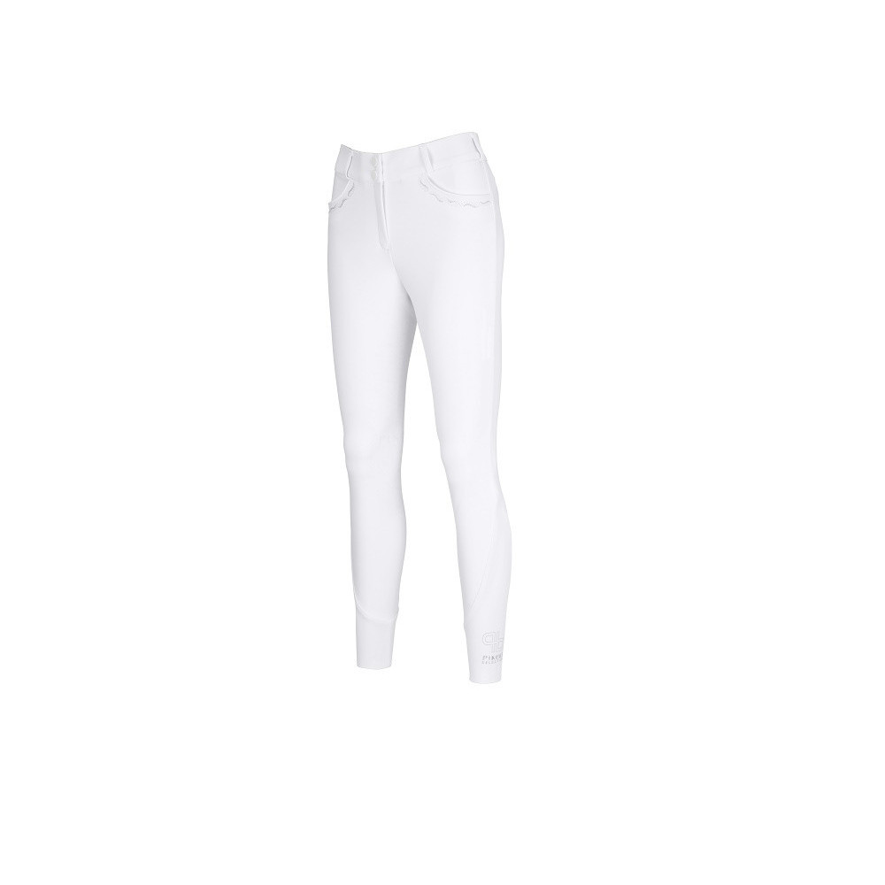 Bryczesy Ceelina Highwaist White Pikeur