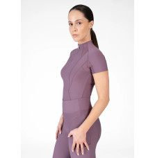 Koszulka z Krótkim Rękawem Frame (Plum) Maximilian Equestrian