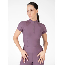 Koszulka z Krótkim Rękawem Frame (Plum) Maximilian Equestrian