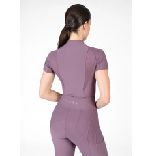 Koszulka z Krótkim Rękawem Frame (Plum) Maximilian Equestrian